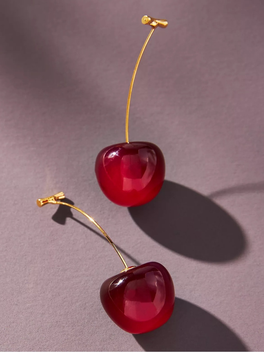 NWT Cherry Drop Earrings from Anthropologie